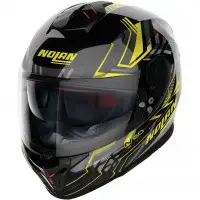 Nolan N80-8 TURBOLENCE N-COM Full-face Helmet Yellow