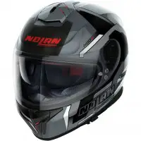 Nolan N80-8 WANTED N-COM Full-face Helmet White Black