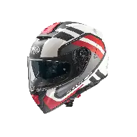 Premier DEVIL FZ2 BM 22.06 Full Face Helmet White Red Black