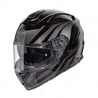 Premier DEVIL PR9BE fiber full face helmet black grey