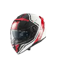 Premier DEVIL PH2 22.06 Fiber Full-face Helmet White Red Black