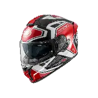 Premier EVOLUTION RR2 Full-face helmet in fiber Red Black White