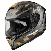 Premier HYPER HP19 ECE 22.06 full face helmet fiber Grey Gold