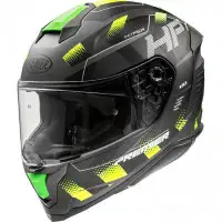 Premier HYPER HP6 BM ECE 22.06 full face helmet fiber Black Matt Yellow Green