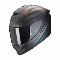 Full-face helmet Scorpion EXO 1400 EVO 2 AIR LUMA fiber Black Green