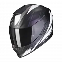 Scorpion EXO 1400 EVO AIR THELIOS full-face helmet in matte black Camaleon fiber