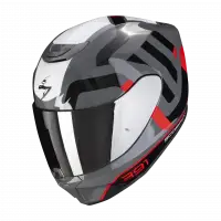 Full-face helmet Scorpion EXO 391 AROK Grey Red Black