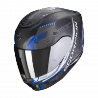 Scorpion EXO 391 HAUT Full-face helmet Matte Black Silver Blue