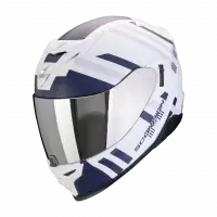 Full-face helmet Scorpion EXO 520 EVO AIR BANSHEE Matte White Blue Purple