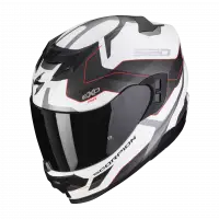 Full-face helmet Scorpion EXO 520 EVO AIR ELAN Matt White Silver Red