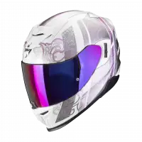 Full-face helmet Scorpion EXO 520 EVO AIR FASTA White Purple