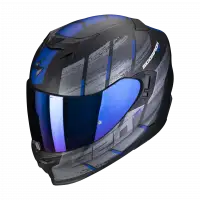 Scorpion EXO 520 EVO AIR MAHA Full Face Helmet Matt Black Blue