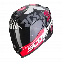 Full-face helmet Scorpion EXO 520 EVO AIR ROK BAGOROS Black Red