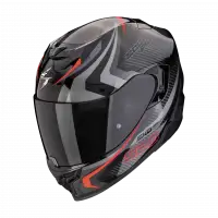 Full-face helmet Scorpion EXO 520 EVO AIR TERRA Black Silver Red