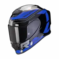 Full-face helmet Scorpion EXO R1 EVO AIR BLAZE fiber Black White