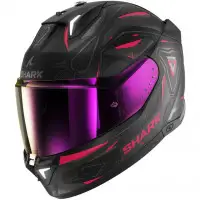 Shark SKWAL i3 LINIK Full Face Helmet Matt Black Purple Anthracite