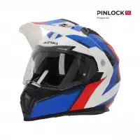 Intergral touring helmet Acerbis Flip 2206 White Blue Red