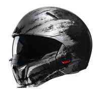 Hjc Jet i20 helmet lucid black gray fury