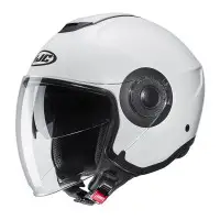 Hjc Jet i40n pearl white helmet