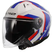 LS2  Helmet Jet  OF603 Infinity 2 Focus blue white red