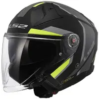 LS2  Helmet Jet  OF603 Infinity 2 Focus black matte yellow