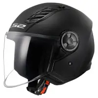 LS2  Helmet Jet  OF616 Airflow 2 Solid matte black