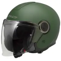 LS2  Helmet Jet  OF620 Classy Solid Green