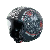 Premier VINTAGE SK9 BM 22.06 multicolor jet helmet