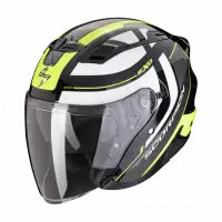 Jet helmet Scorpion EXO 230 PUL Black Neon Yellow