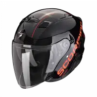 Jet helmet Scorpion EXO 230 QR Black Red