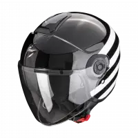 Jet helmet Scorpion EXO CITY II BEE Black White