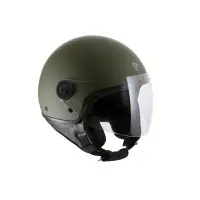 Tucano Urbano EL'JETTIN 6.0 Green Airborne Matt Jet Helmet