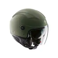 Tucano Urbano  El'Top Green Airborne Matt Jet Helmet