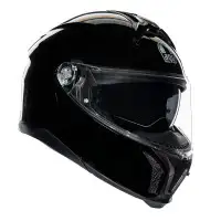 AGV TOURMODULAR modular helmet in glossy black carbon