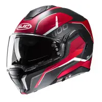 Hjc Modular helmet I100 Lorix opaque red