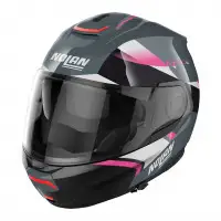 Nolan N100-6 Paloma N-COM Modular Helmet Grey Pink
