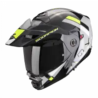 Modular helmet Scorpion ADX 2 GALANE Grey Black Neon Yellow