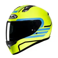 Hjc Integral motorcycle helmet  C10 LITO Yellow Blue