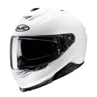 Hjc Integral motorcycle helmet  i71 Semi Flat Pearl White