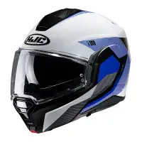 Hjc Modular motorcycle helmet  i100 BESTON Blue White Black