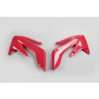 UFO Radiator Manifolds for HONDA CRF 250R and 250X Red
