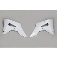 UFO Radiator Manifolds for Honda CRF 250RX and 450RX White
