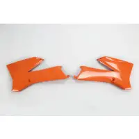 UFO Radiator Manifolds for Ktm SX 85 (2006-2012) Orange