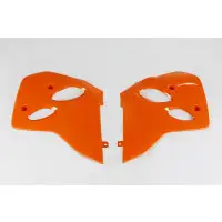 UFO Radiator Manifolds for KTM SX and ECX (93-98) Orange