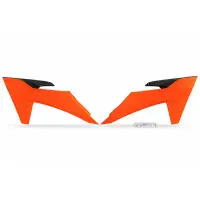 UFO Radiator Manifolds for KTM SX and SX-F (2023) Fluo Orange