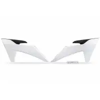 UFO Radiator Manifolds for KTM SX and SX-F (2023) White Black