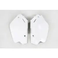 Pair of side panels UFO Honda CR 80 96-02 White