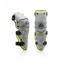 Acerbis IMPACT EVO 3.0 knee pads couple Gray Yellow fluo