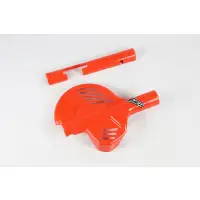 UFO disk cover for Honda CR 125-250-500 Orange