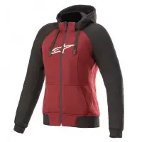 Alpinestars STELLA CHROME women sweatshirt Red Black White